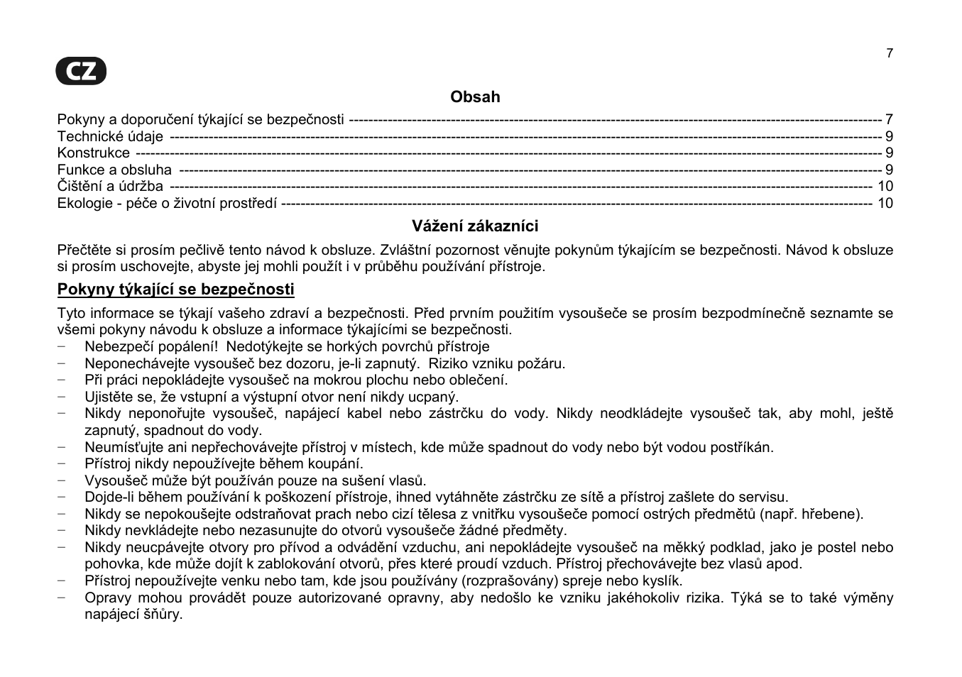 ZELMER 33Z017 User Manual | Page 7 / 44