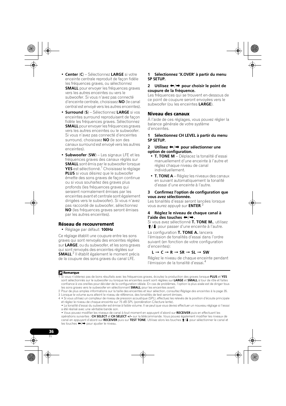 Réseau de recouvrement niveau des canaux | Pioneer VSX-519V-K User Manual | Page 84 / 144