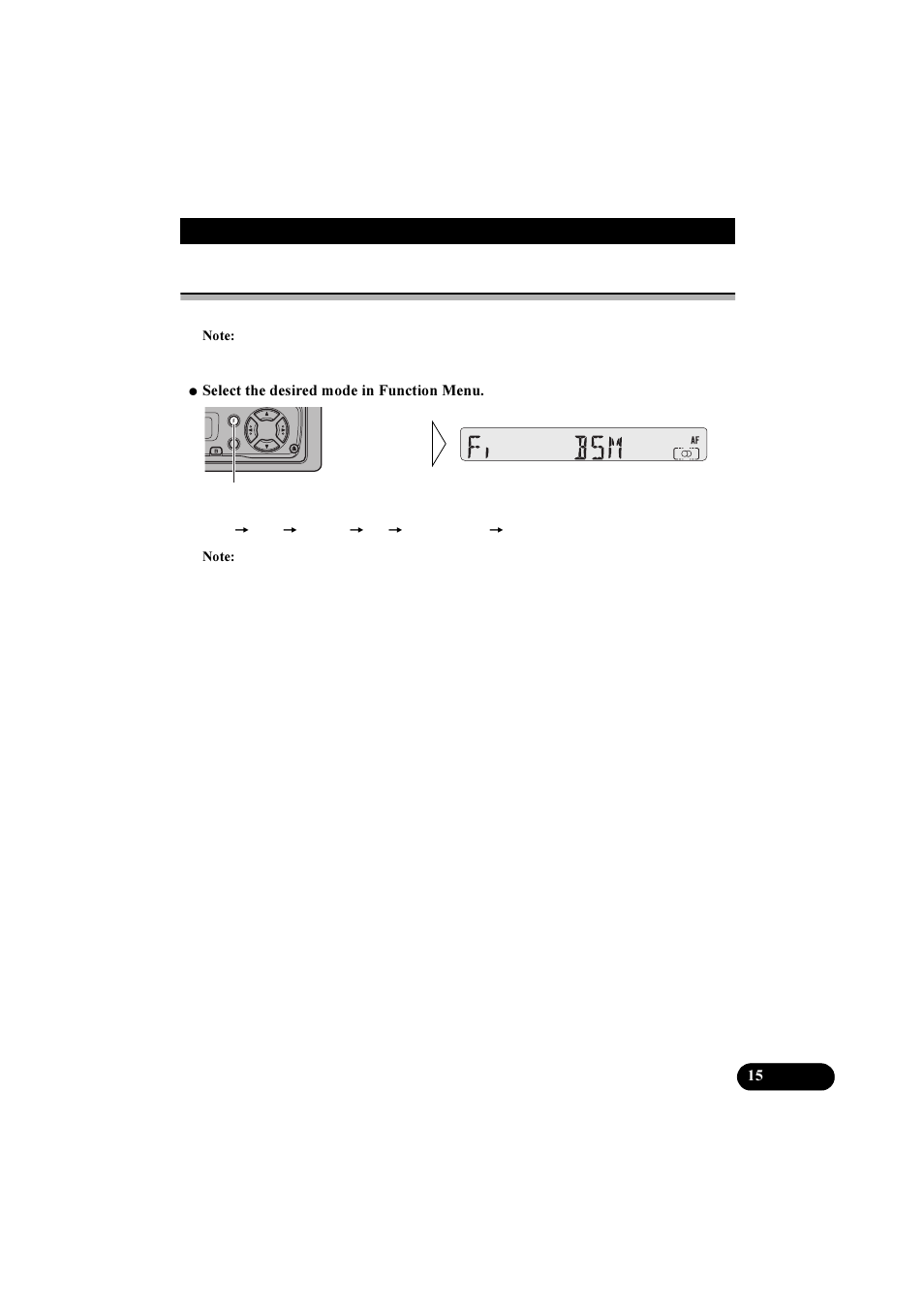 Entering the function menu | Pioneer KEH-P2800R User Manual | Page 15 / 48