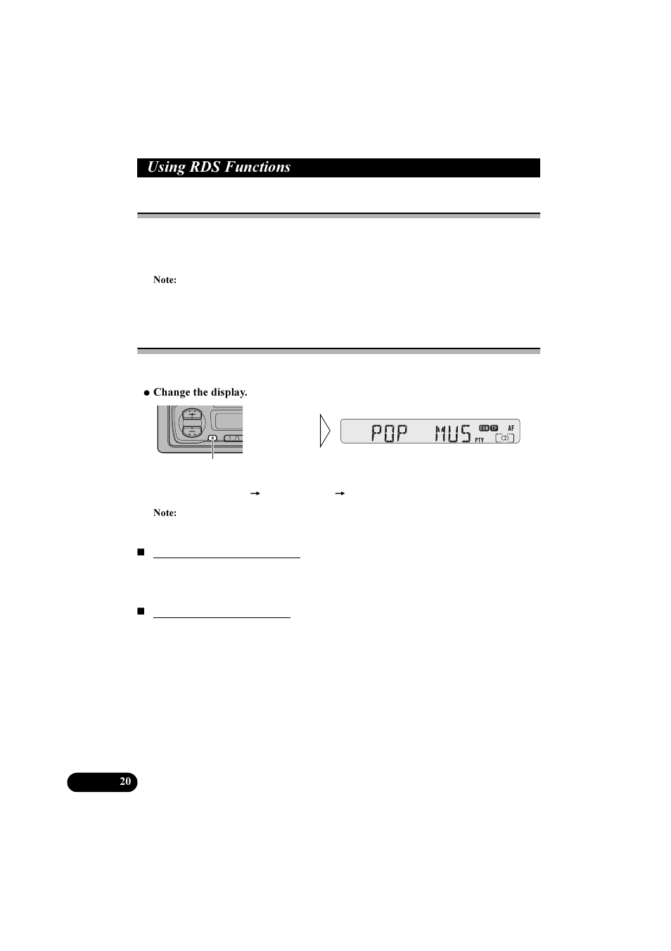 8vlqj 5'6 )xqfwlrqv, What is rds, Program service name display | Pioneer KEH-P2800R User Manual | Page 20 / 48
