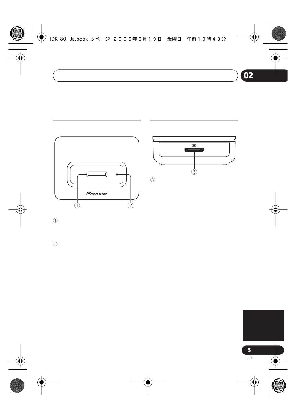 Pioneer IDK-80 User Manual | Page 41 / 45