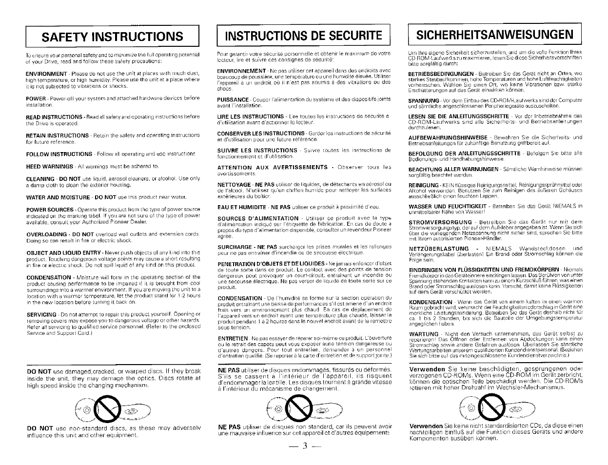 Pioneer DR-506S User Manual | Page 7 / 8