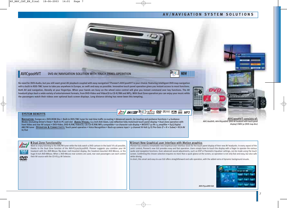 Avic900hvt | Pioneer CNDV-30 DVD User Manual | Page 7 / 32