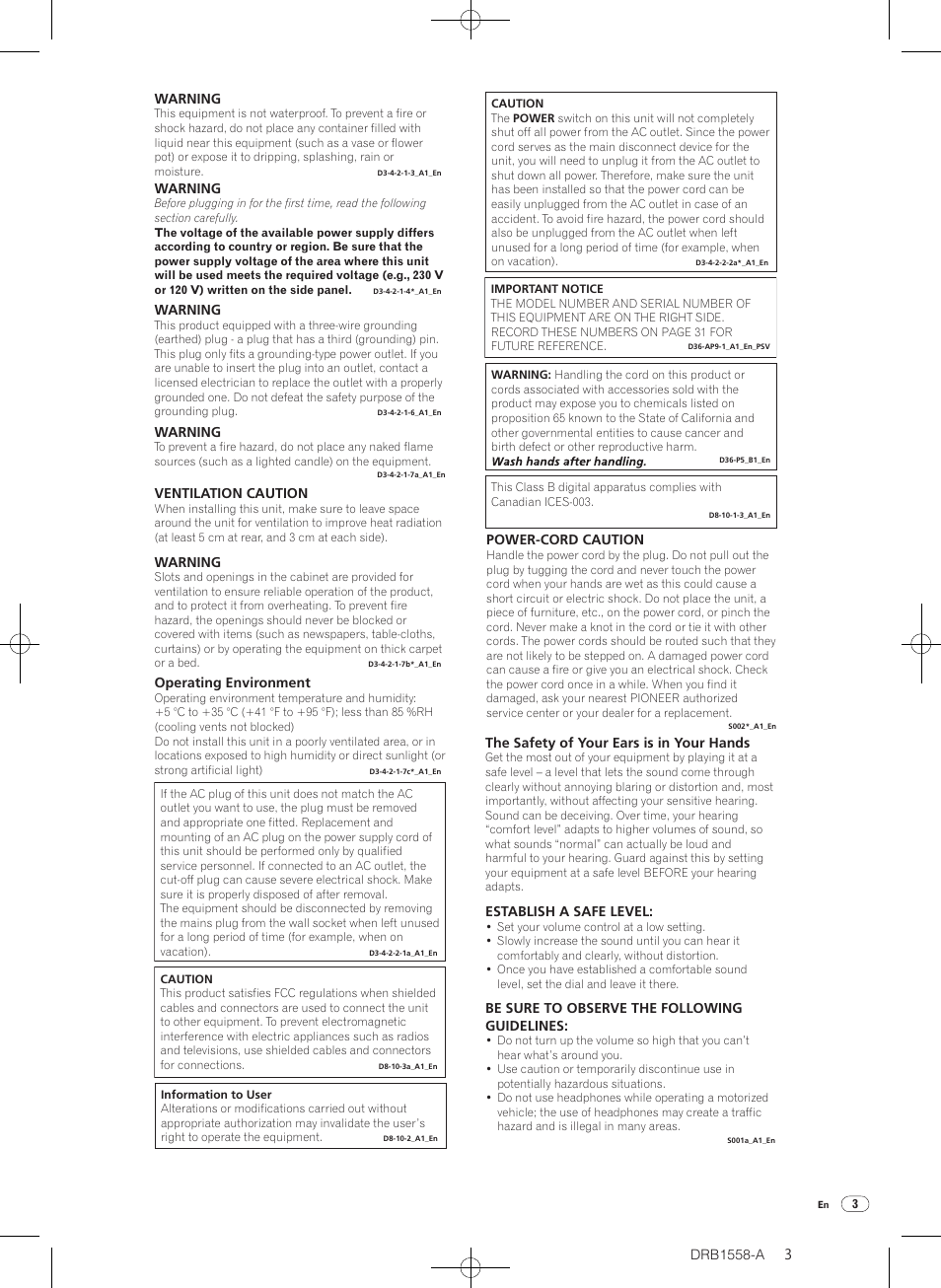 Pioneer DJ Mixer DJM-T1 User Manual | Page 3 / 32