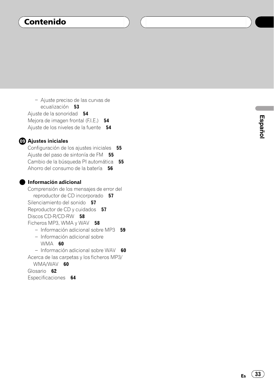 Pioneer DEH-4700MP User Manual | Page 33 / 100