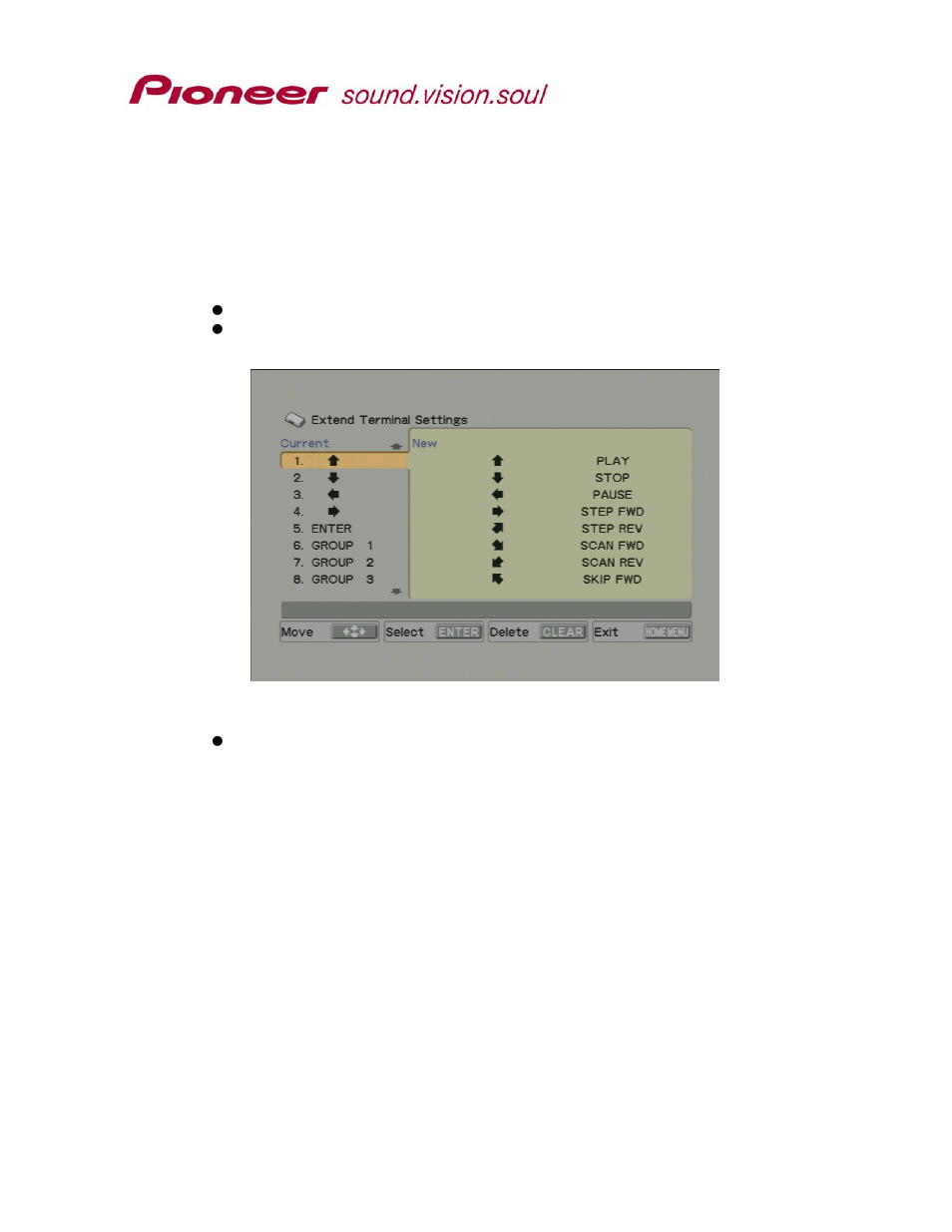 Function user setting | Pioneer DVD-V5000 RS-232C User Manual | Page 78 / 96