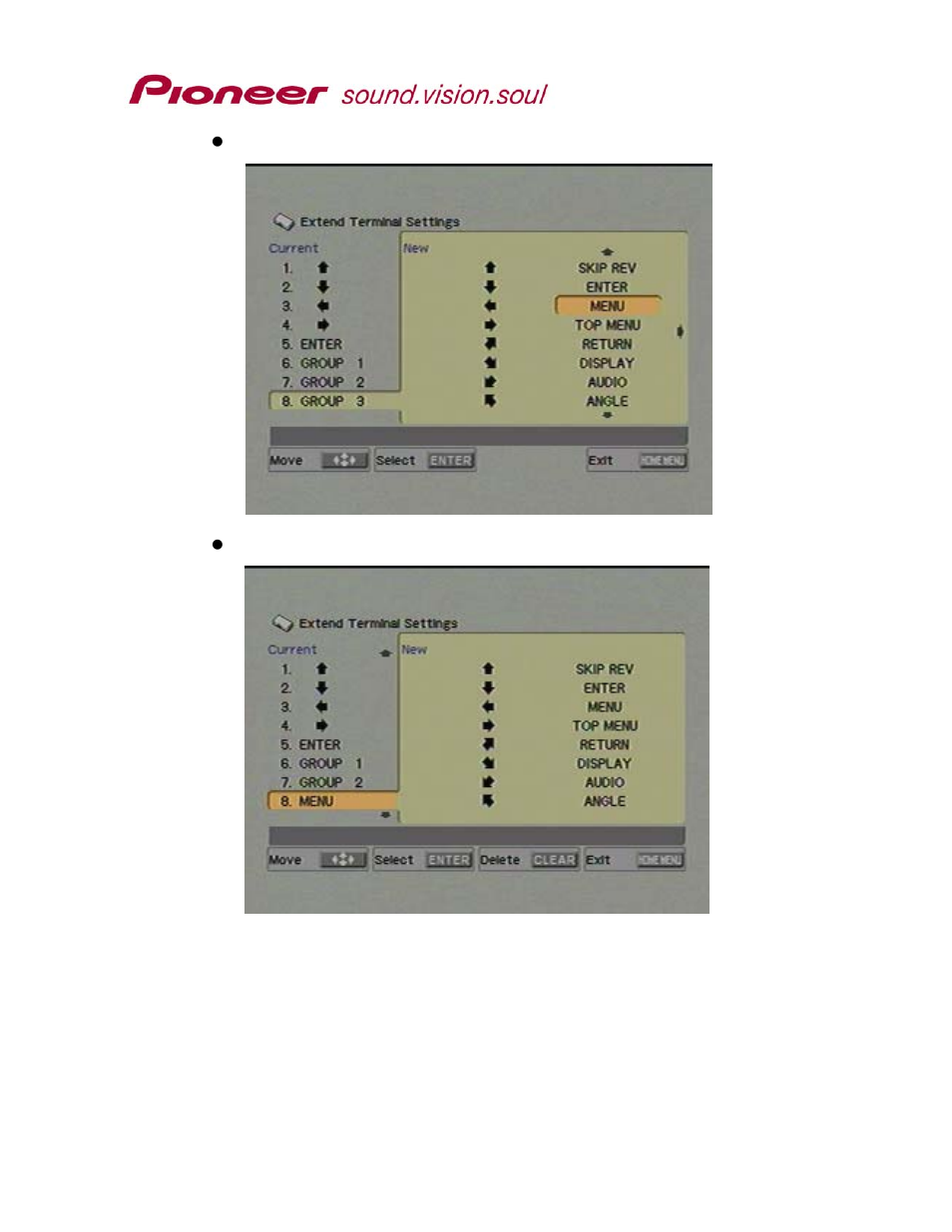 Pioneer DVD-V5000 RS-232C User Manual | Page 80 / 96