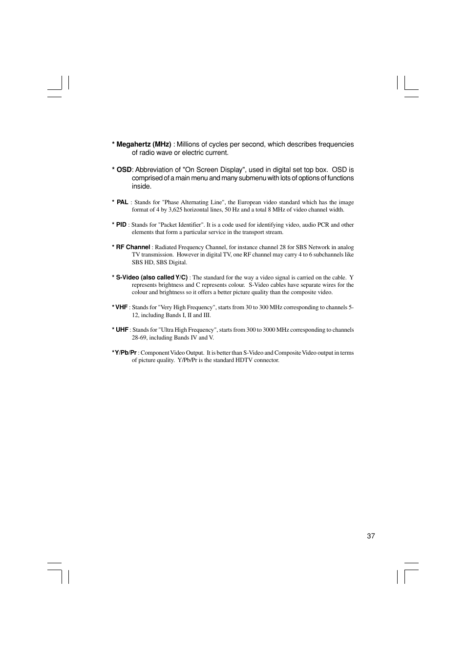 Pioneer SH-DT510 User Manual | Page 37 / 38