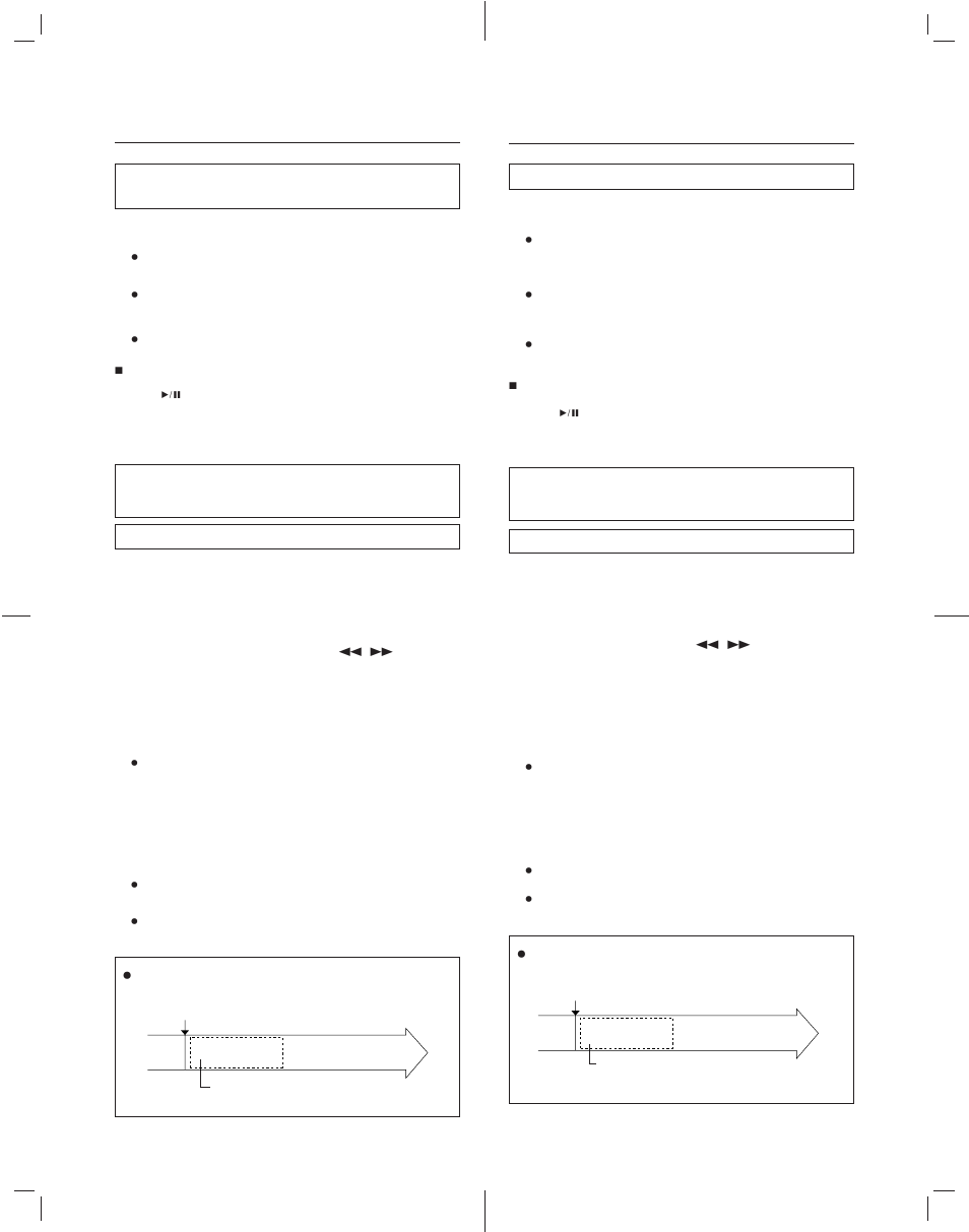 Verwendung der speziellen funktionen, Einstellung des cue-punktes, Riproduzione senza la funzione auto cue | Esempi pratici di impiego, Impostazione del punto cue | Pioneer CDJ-500II User Manual | Page 40 / 76