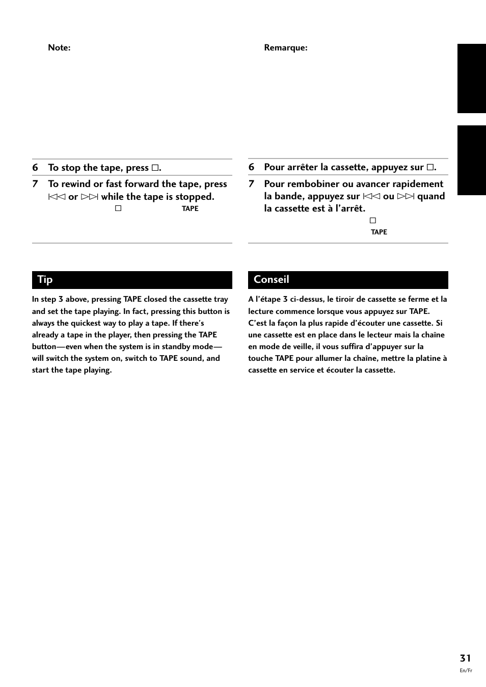 English français | Pioneer S-L8-LRW User Manual | Page 31 / 142