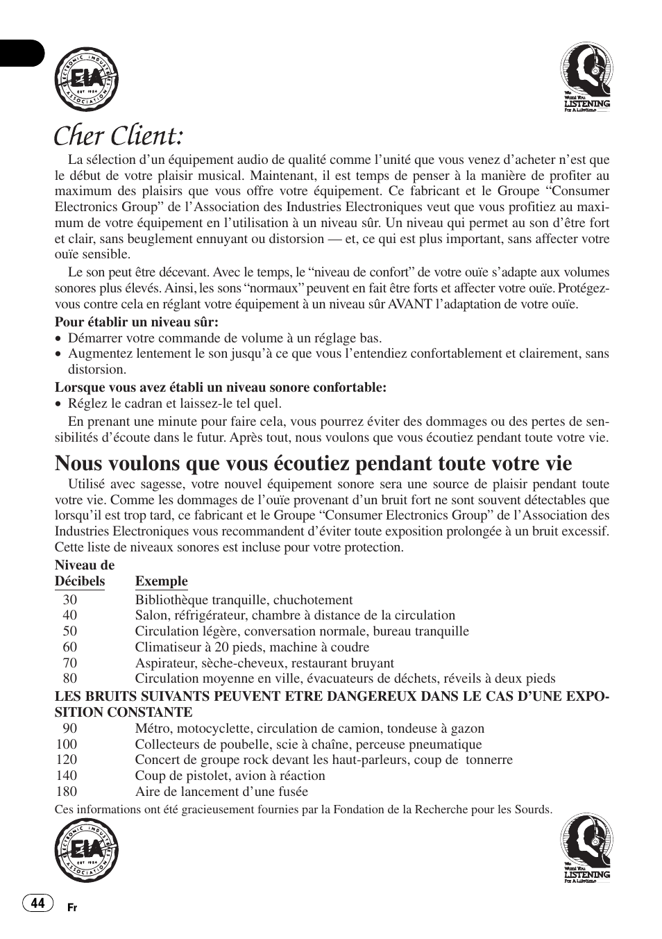 Pioneer DEH-P350 User Manual | Page 44 / 124