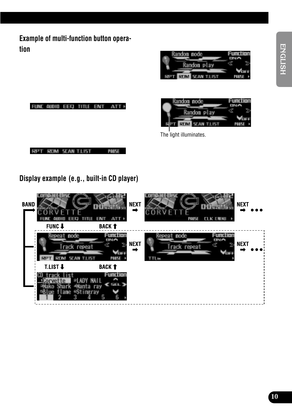 Pioneer MULTI-CD CONTROL DSP HIGH POWER CD/MD PLAYER WITH FM/AM TUNER FH-P8900MD User Manual | Page 11 / 60