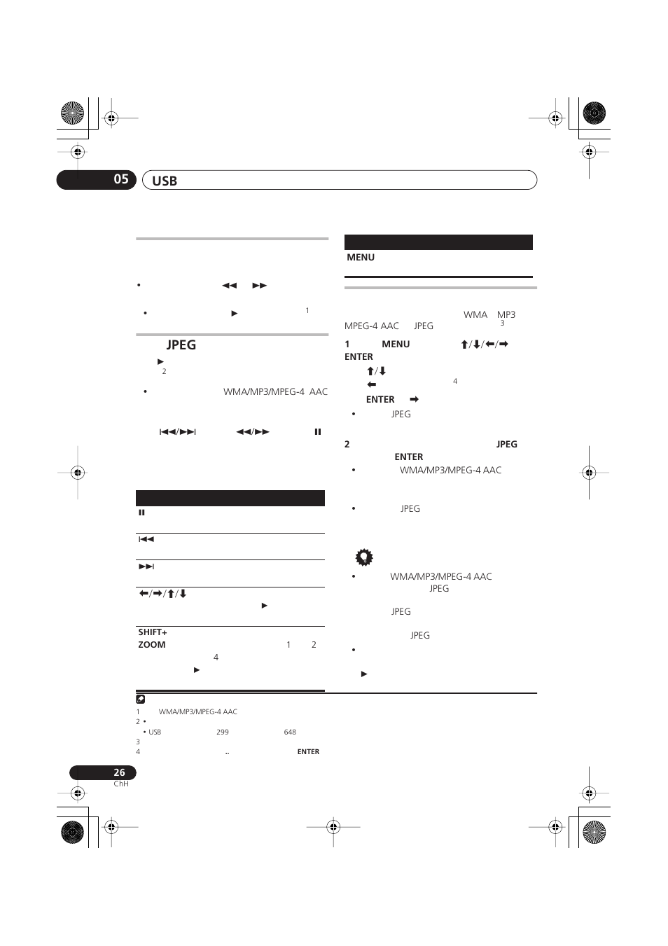 Jpeg, Usb 05 | Pioneer S-DV777T User Manual | Page 76 / 102
