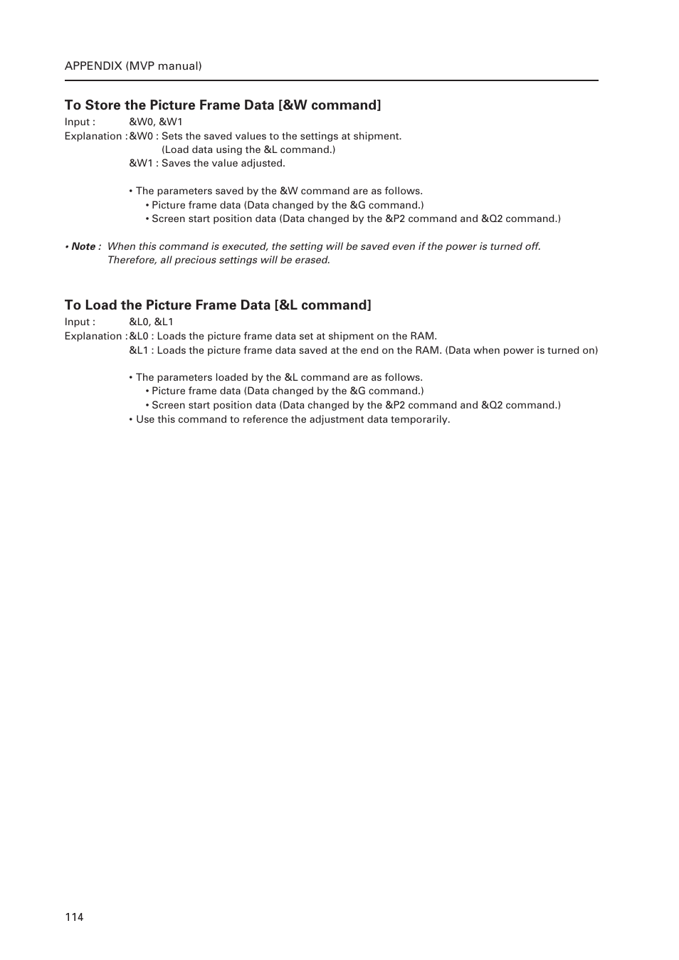 Pioneer Multi Projection System RM-V1000NU User Manual | Page 115 / 159