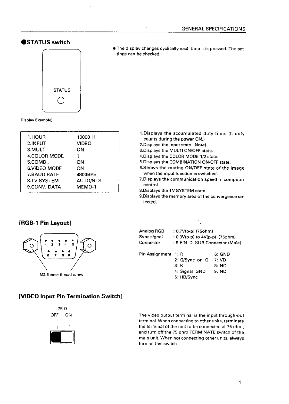 Pioneer Multi Projection System RM-V1000NU User Manual | Page 12 / 159