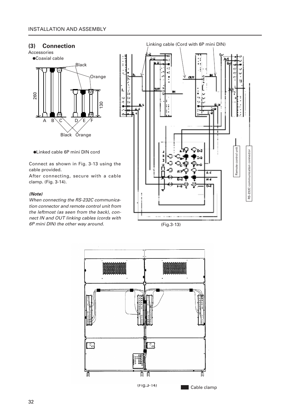 3) connection | Pioneer Multi Projection System RM-V1000NU User Manual | Page 33 / 159