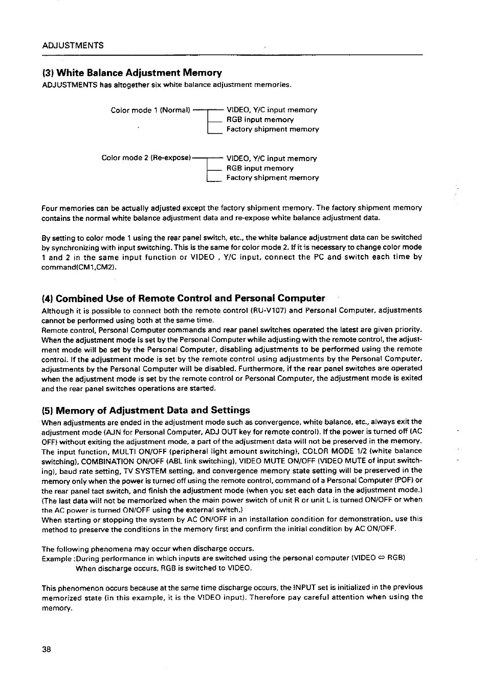 Pioneer Multi Projection System RM-V1000NU User Manual | Page 39 / 159