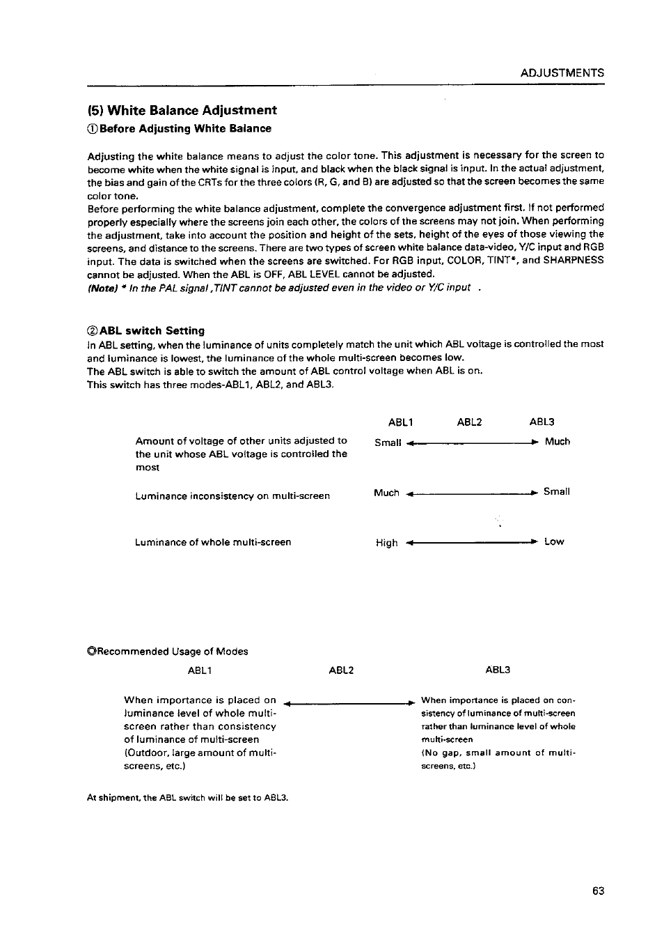 Pioneer Multi Projection System RM-V1000NU User Manual | Page 64 / 159