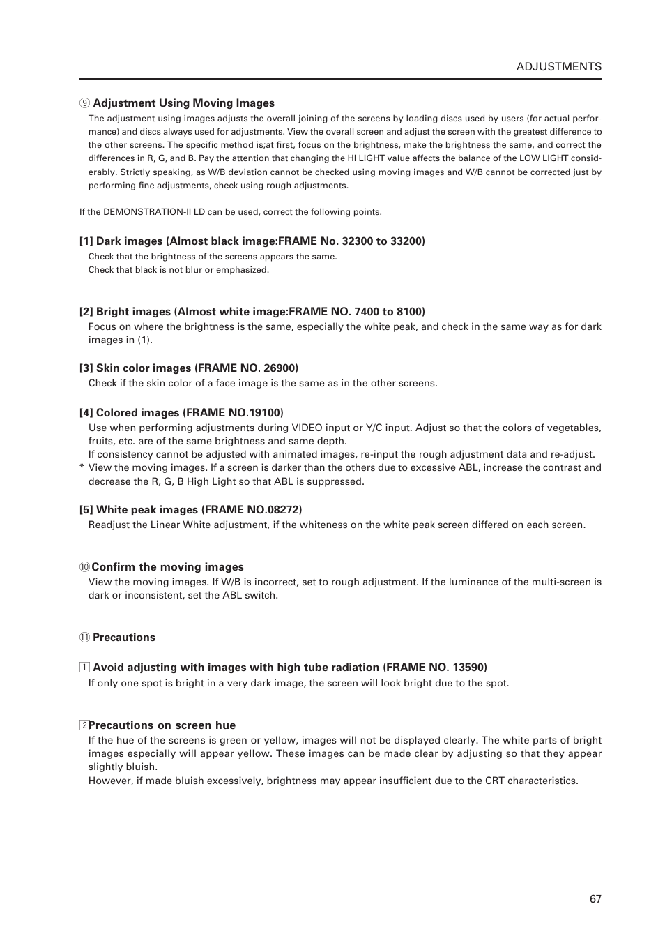 Pioneer Multi Projection System RM-V1000NU User Manual | Page 68 / 159