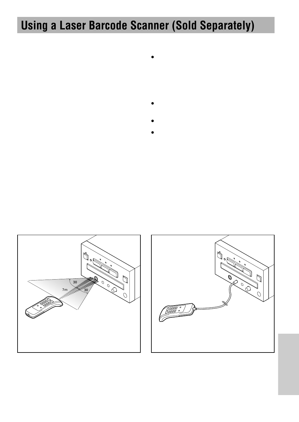 Using a laser barcode scanner (sold separately), Connection/etc | Pioneer DVD-V7300D User Manual | Page 89 / 96