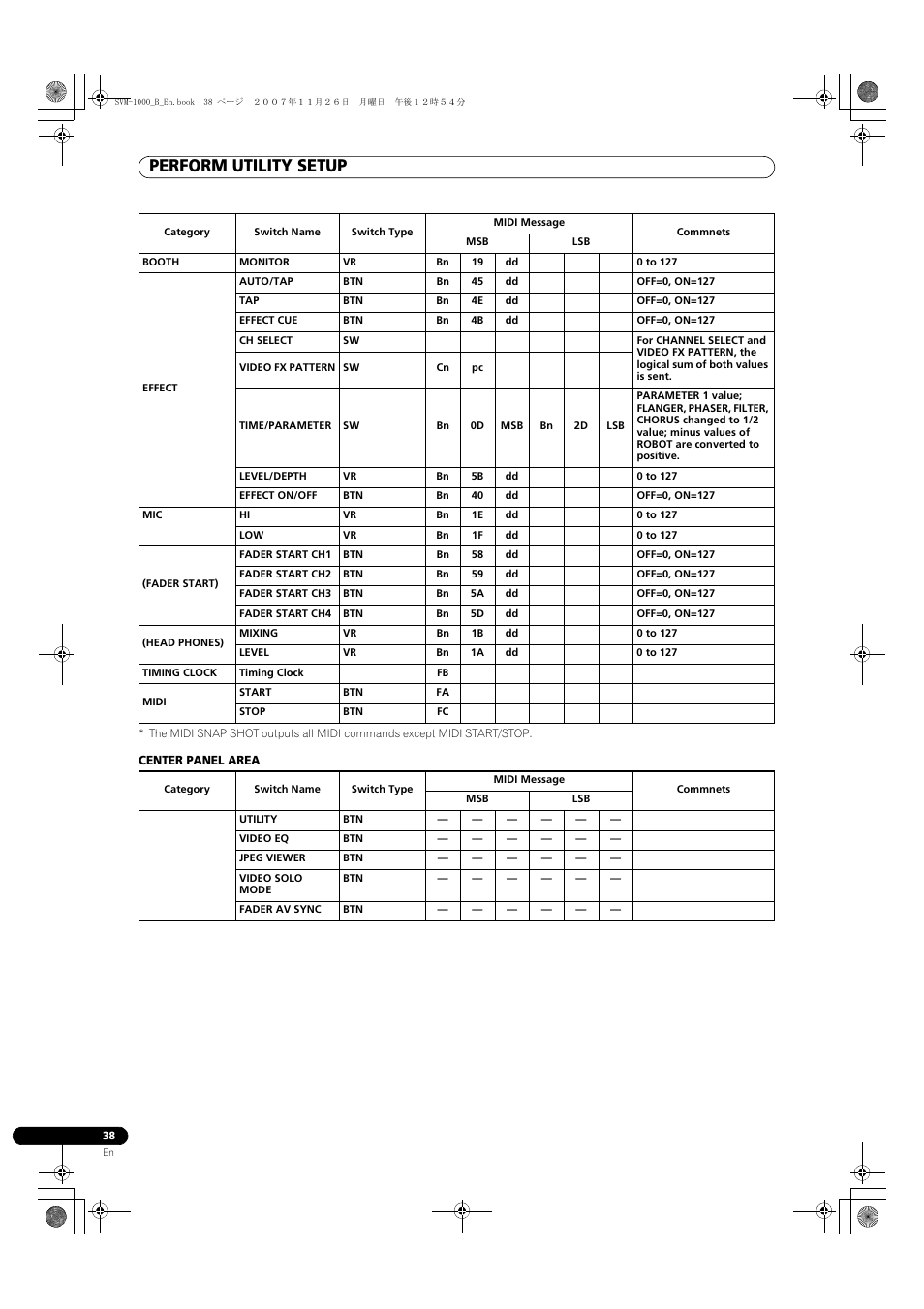 Perform utility setup | Pioneer SVM-1000 User Manual | Page 38 / 48