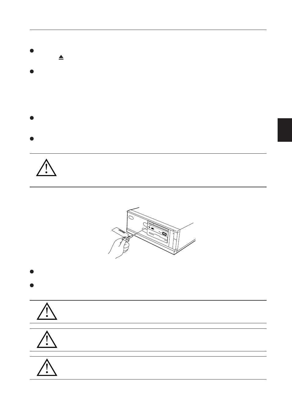 Forced ejection method in case of emergency, Disc removal method, Fig. 8 | Pioneer DVD-U02 User Manual | Page 13 / 52