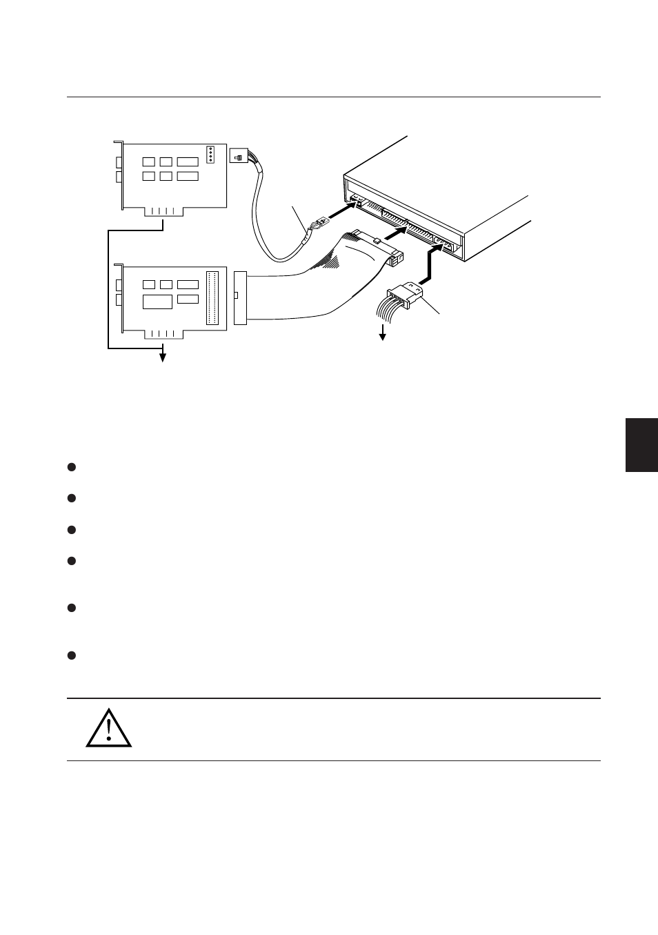 Anschluss des laufwerks als einziges scsi-gerät, Abb. 5 | Pioneer DVD-U02 User Manual | Page 35 / 52