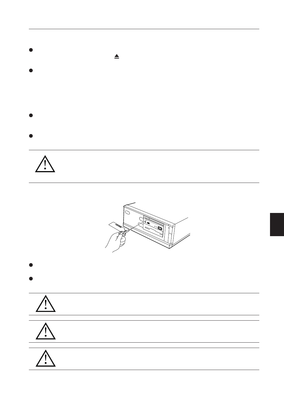 Metodo di espulsione forzata in caso di emergenza, Metodo di rimozione del disco, Fig. 8 | Pioneer DVD-U02 User Manual | Page 49 / 52