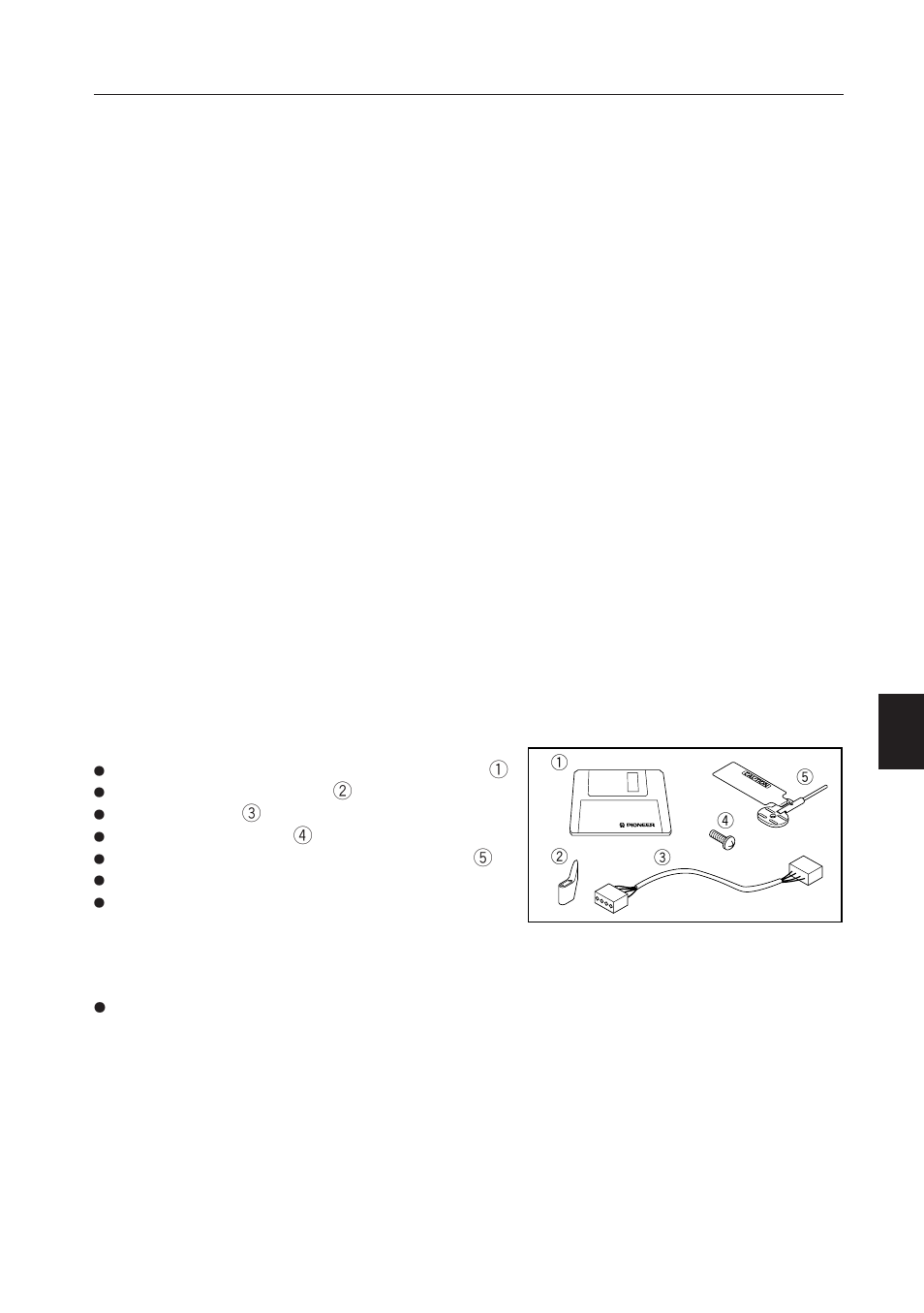 Dati caratteristici, Funzioni generali, Parte uscita audio | Altri, Accessori | Pioneer DVD-U02 User Manual | Page 51 / 52