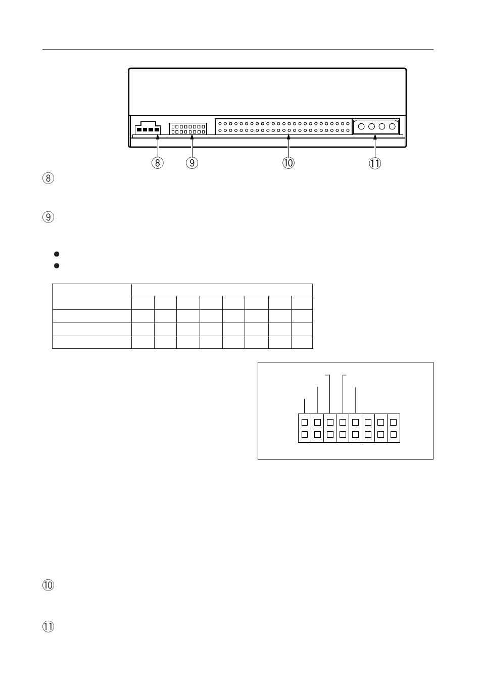 8 audio output, Fig. 2 0 8 9, Dc input | 9 function switch, 0 scsi interface, A hardware tour rear view | Pioneer DVD-U02 User Manual | Page 8 / 52