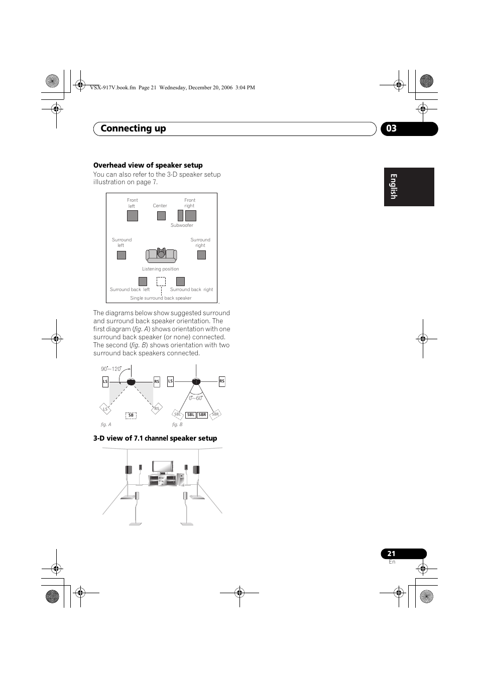 Connecting up 03 | Pioneer VSX-917V-S/-K User Manual | Page 21 / 70