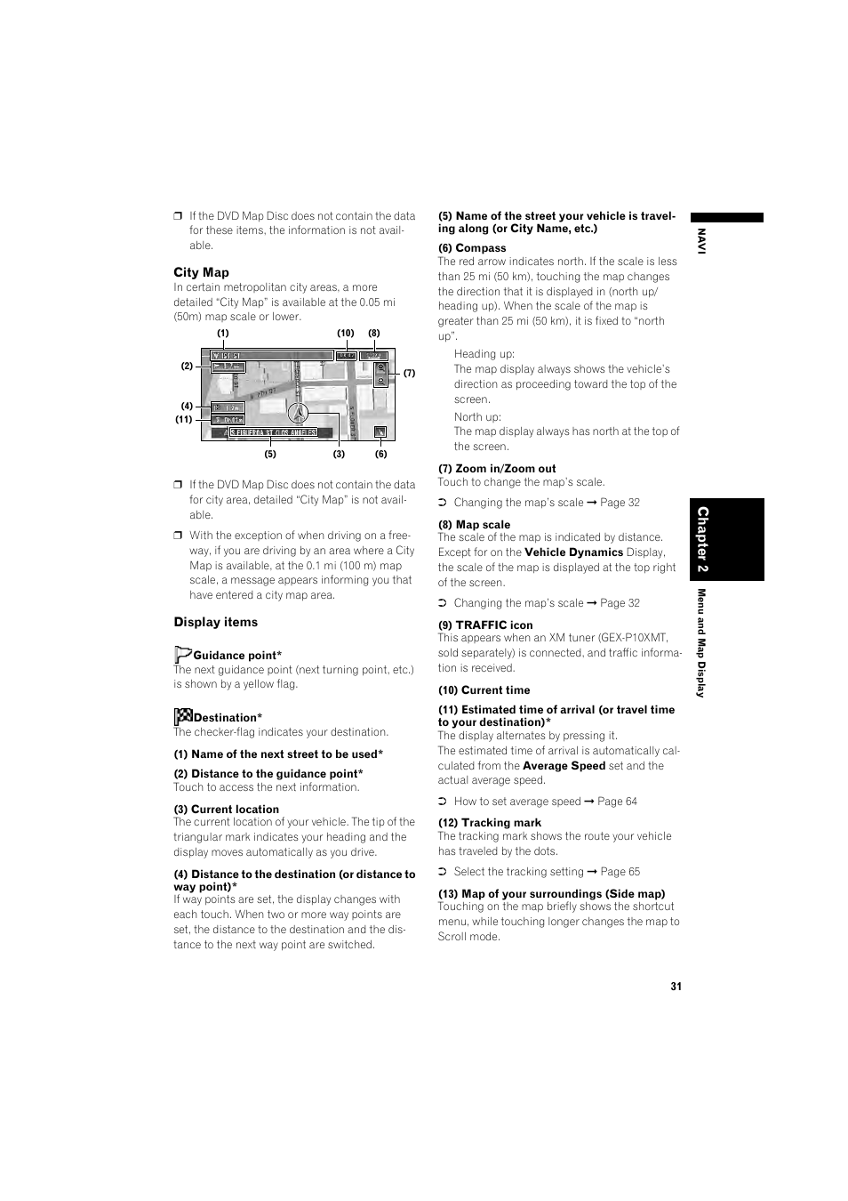 Pioneer DOUBLE-DIN DVD NAVIGATION SYSTEM AVIC-D2 User Manual | Page 33 / 134