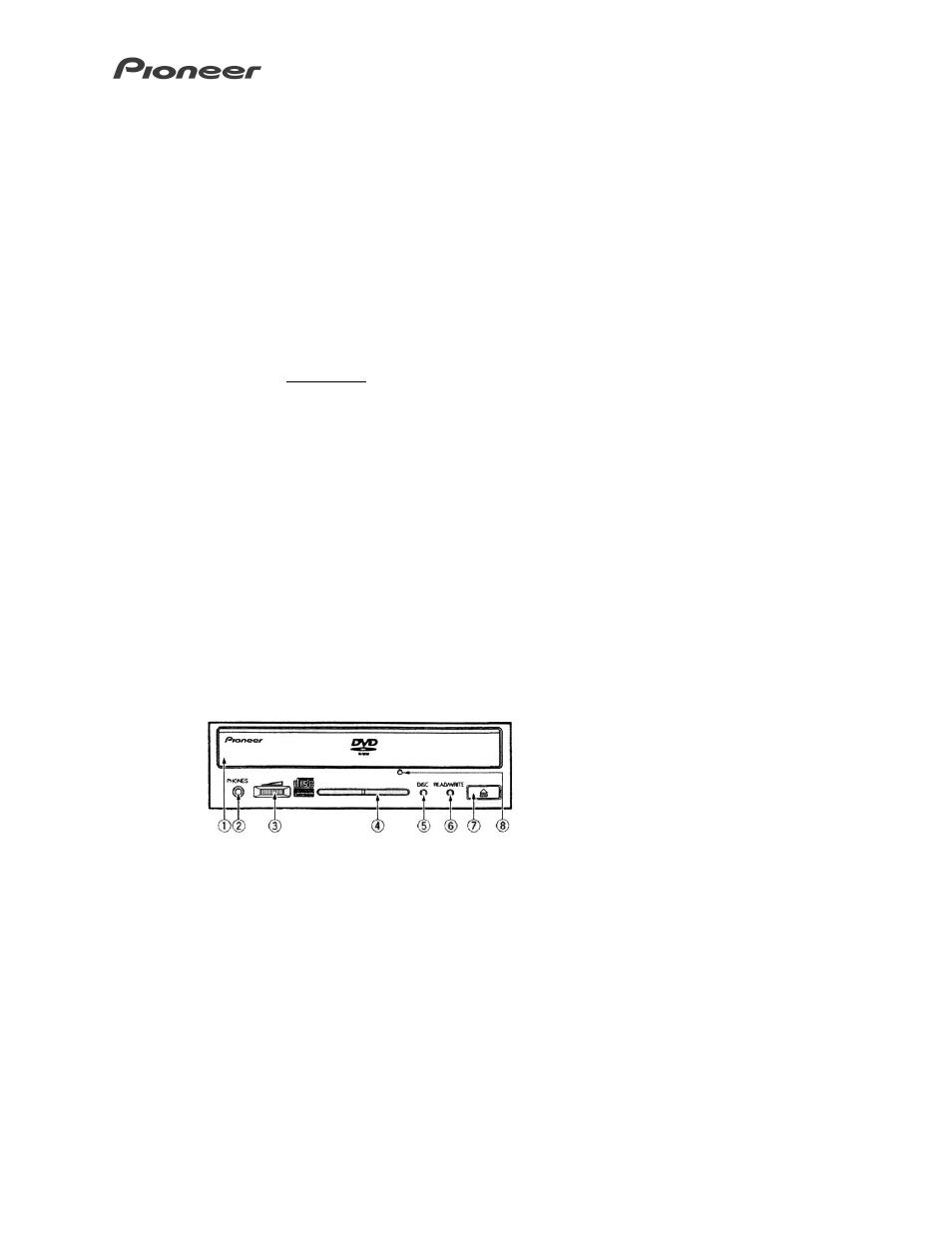 2 precautions when playing 8cm (3.15”) discs, Interface, Front view and vertical installation | Precautions when playing 8cm (3.15”) discs | Pioneer DVD-R/RW and CD-R/RW Writer DVD-ROM and CD-ROM Reater ATAPI Tray-Load Drive DVR-103 User Manual | Page 8 / 14