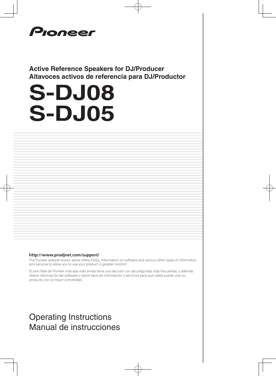 Pioneer S-DJ08 User Manual | 28 pages