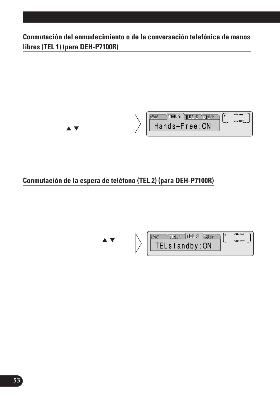 Ajustes iniciales | Pioneer DEH-P6100R User Manual | Page 114 / 124