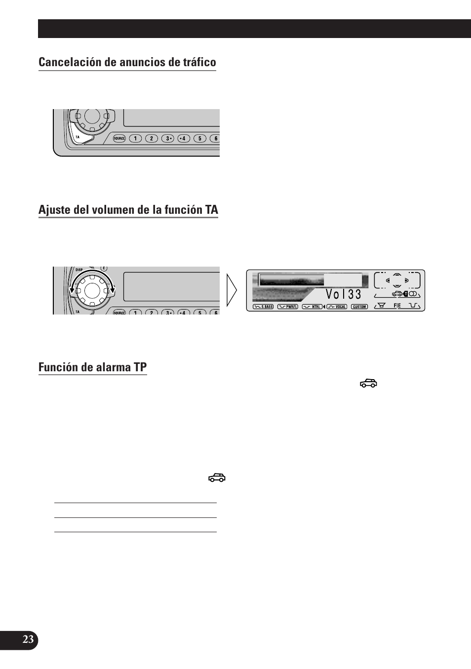 A title (english), Uso de las funciones rds | Pioneer DEH-P6100R User Manual | Page 84 / 124