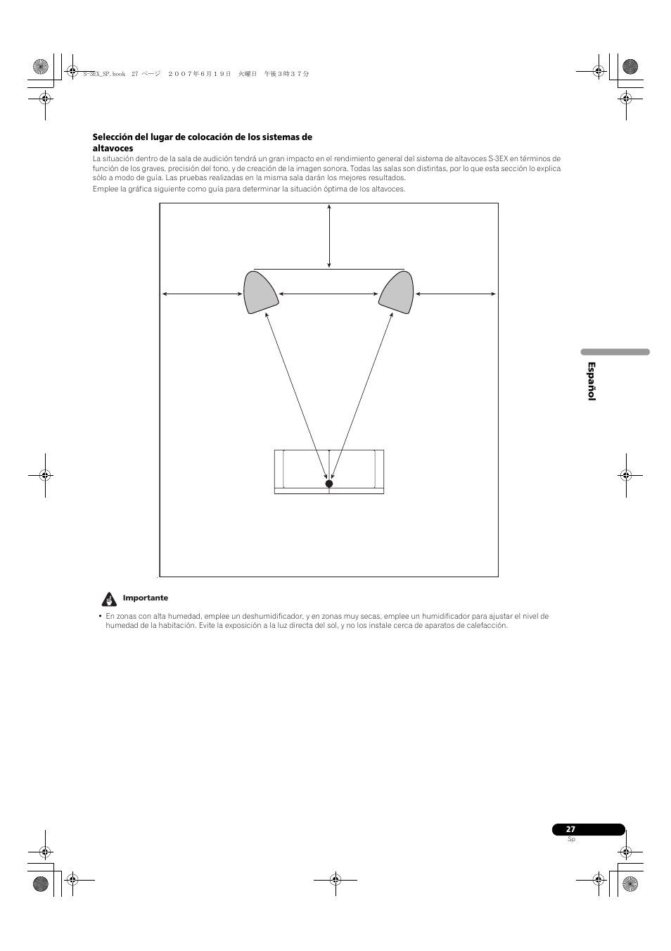 Pioneer S-3EX User Manual | Page 27 / 52