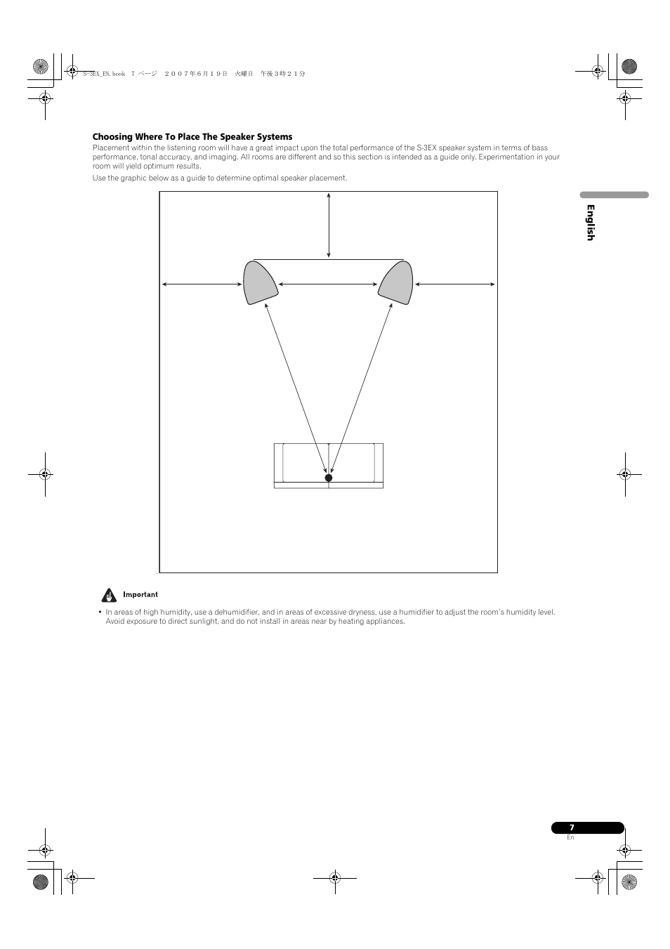 Pioneer S-3EX User Manual | Page 7 / 52