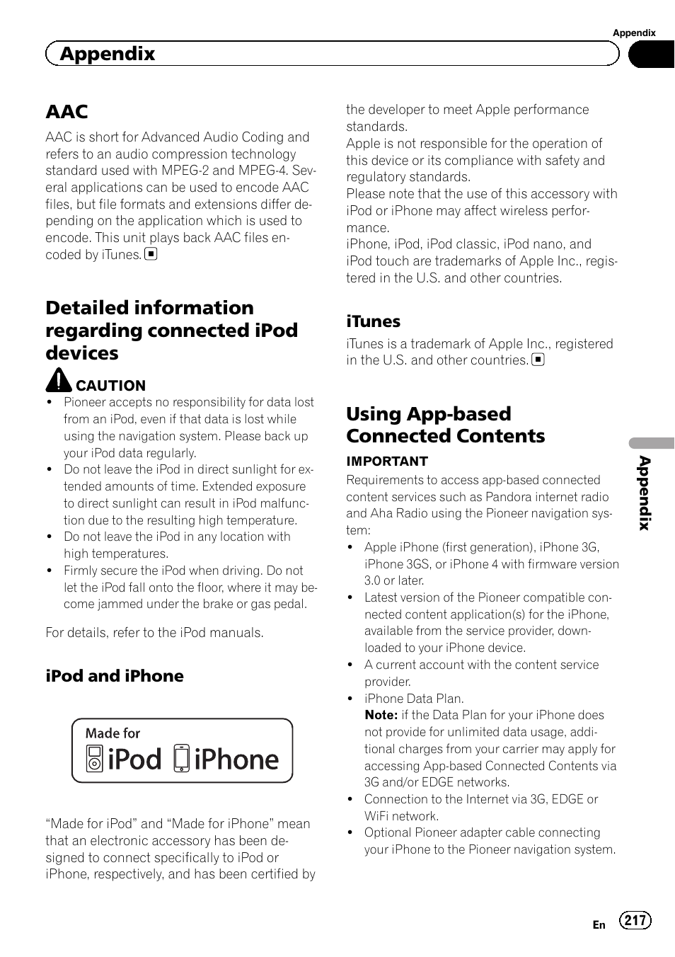 Pioneer SUPER TUNER IIID AVIC-X9310BT User Manual | Page 217 / 232