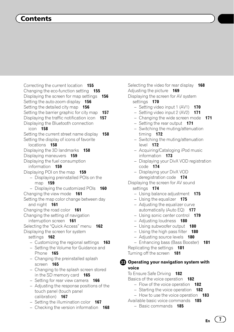 Pioneer SUPER TUNER IIID AVIC-X9310BT User Manual | Page 7 / 232