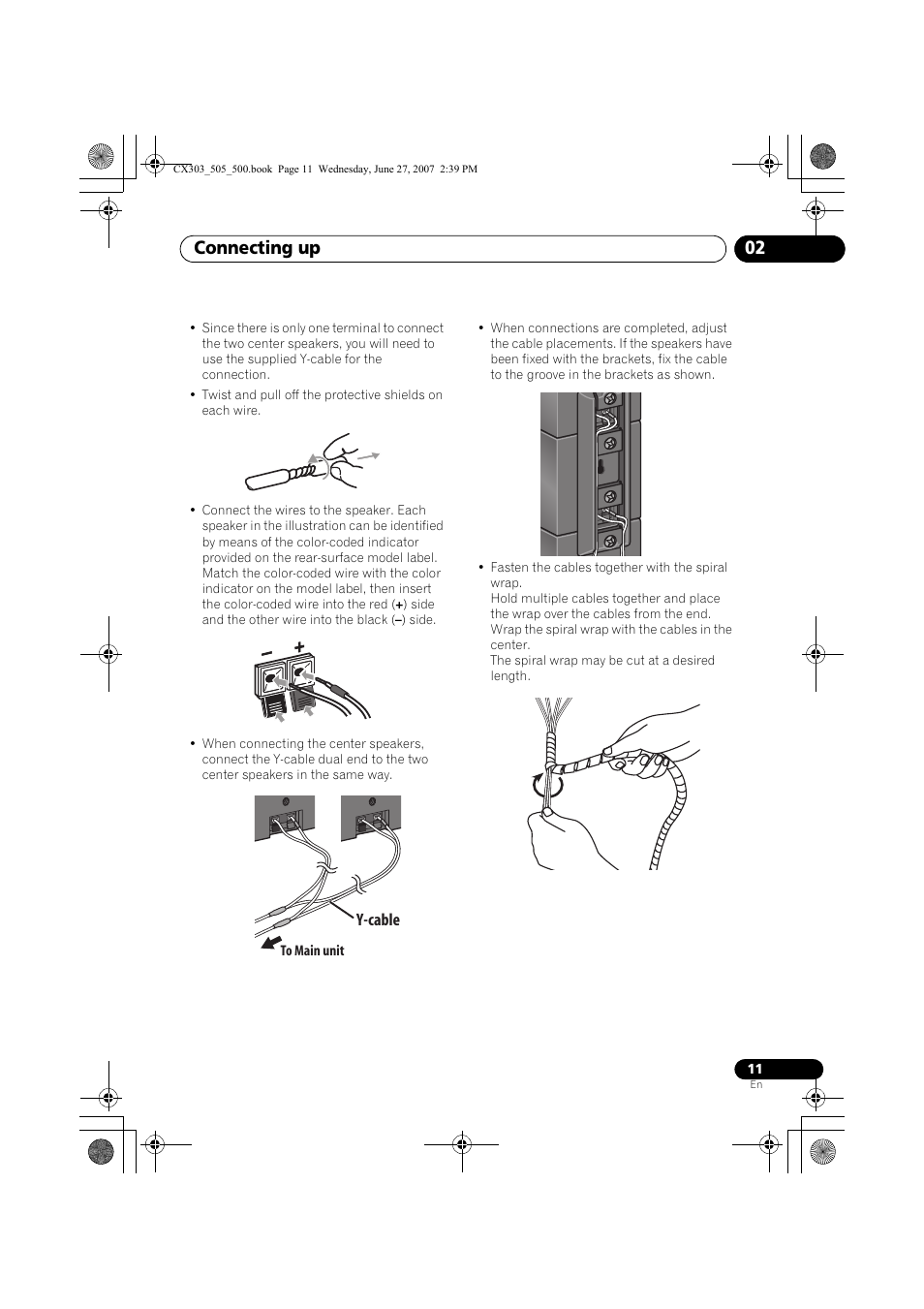 Connecting up 02 | Pioneer XV-CX303 User Manual | Page 11 / 60