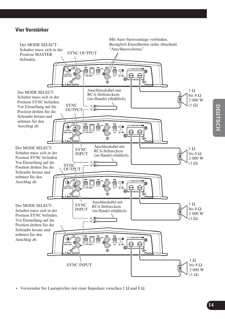 Pioneer D2000SPL User Manual | Page 51 / 128