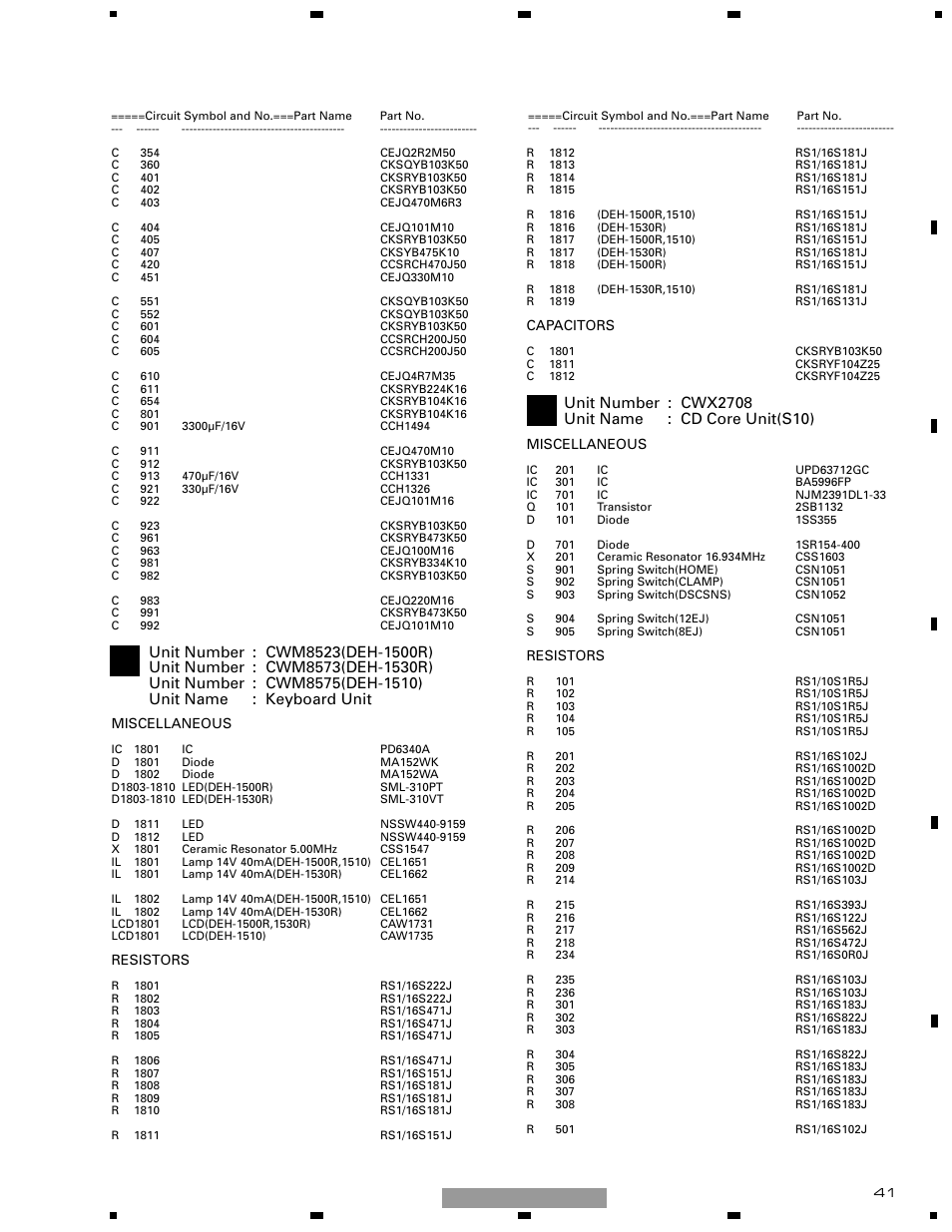 Pioneer DEH-1510XU/EE User Manual | Page 41 / 71