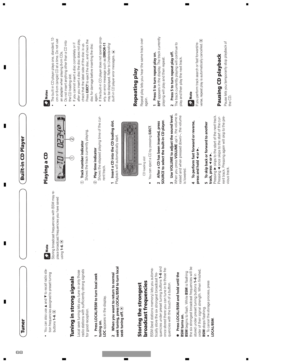 Pioneer DEH-1510XU/EE User Manual | Page 68 / 71