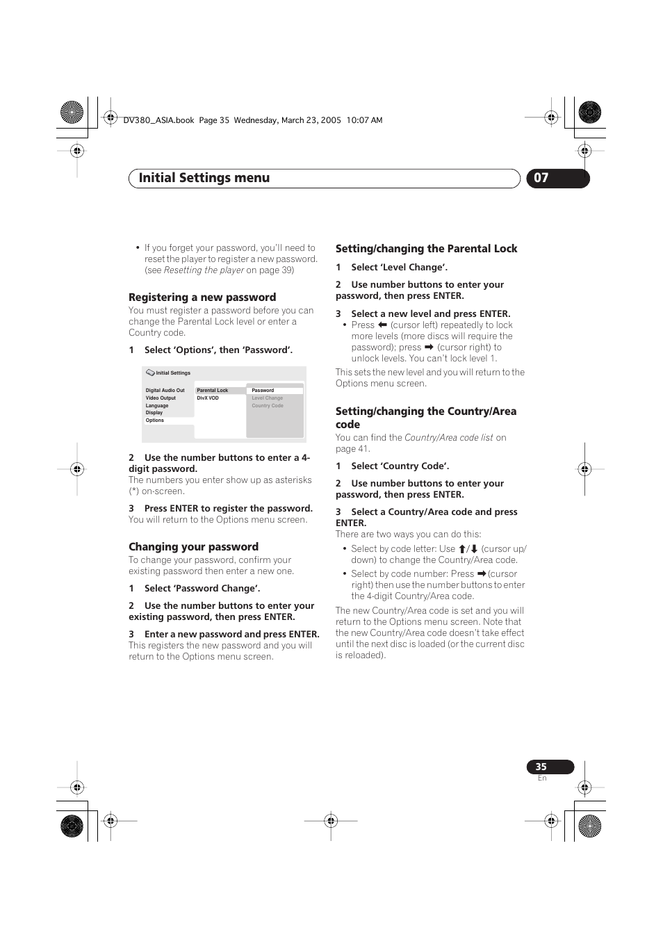 Initial settings menu 07 | Pioneer DV-380-S User Manual | Page 35 / 44