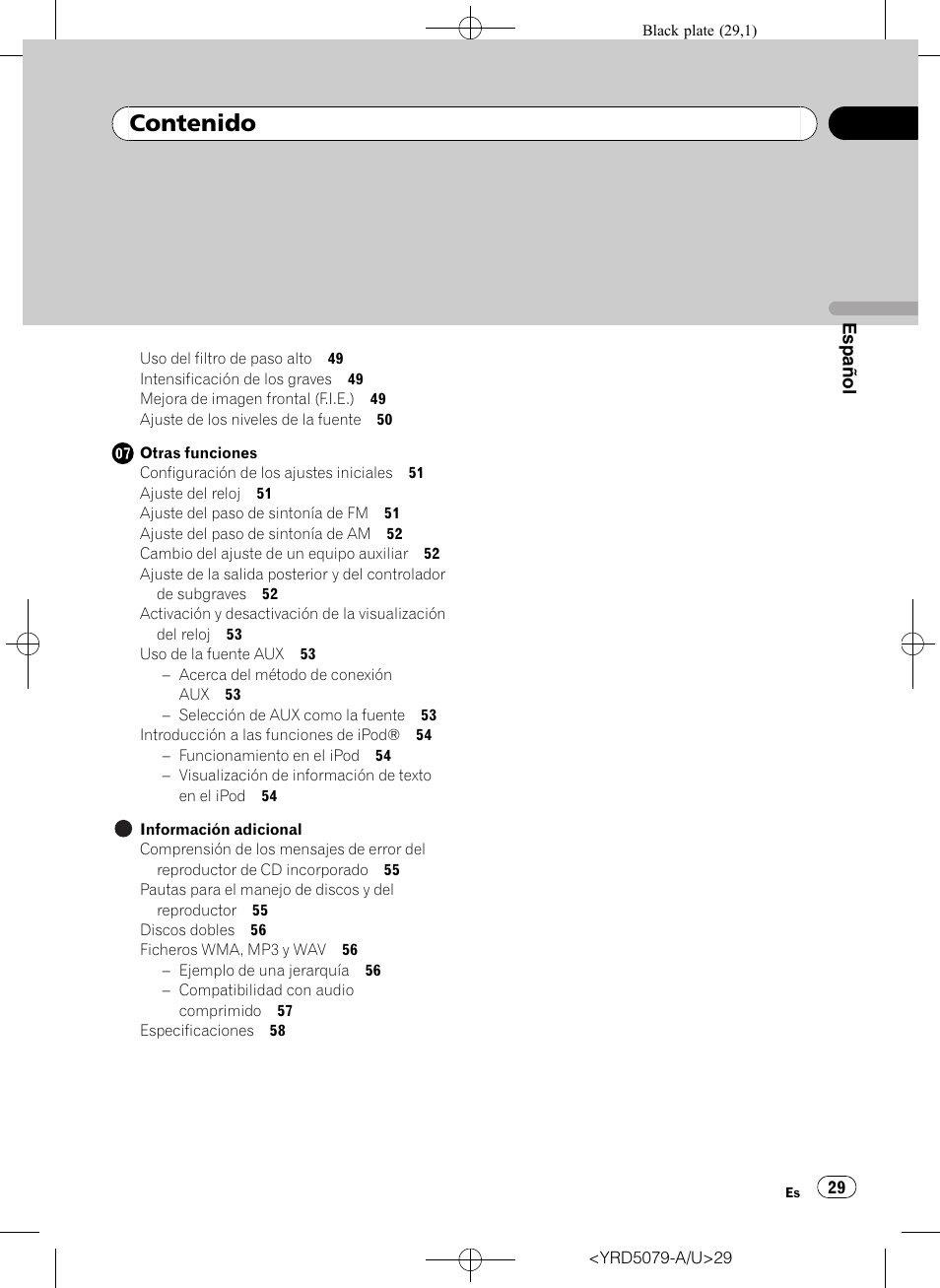 Pioneer Super Tuner III D DEH-P3950MP User Manual | Page 29 / 92