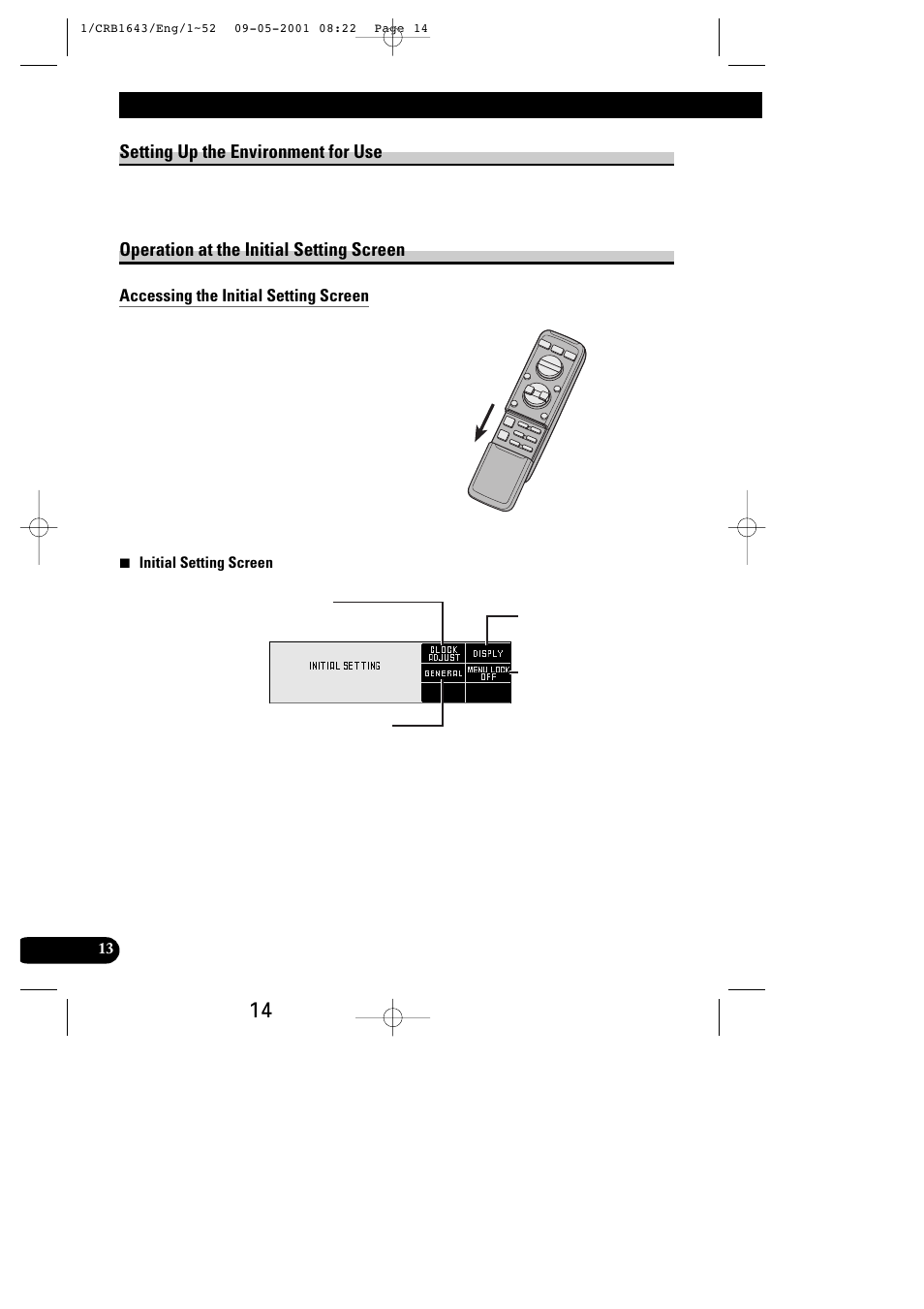 Setting up the environment for use | Pioneer DEX-P9R User Manual | Page 14 / 96