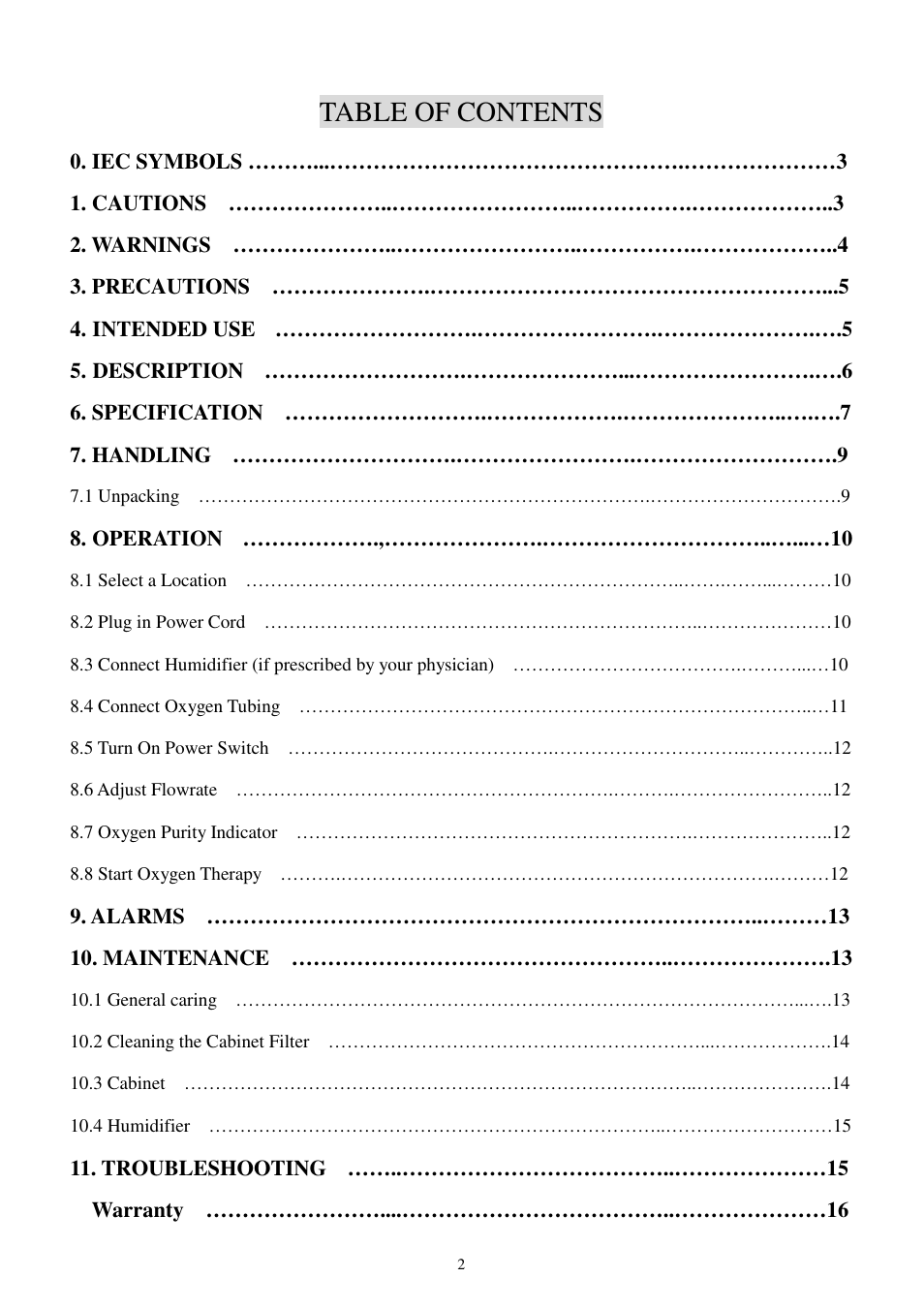 Pioneer Q150 User Manual | Page 3 / 17