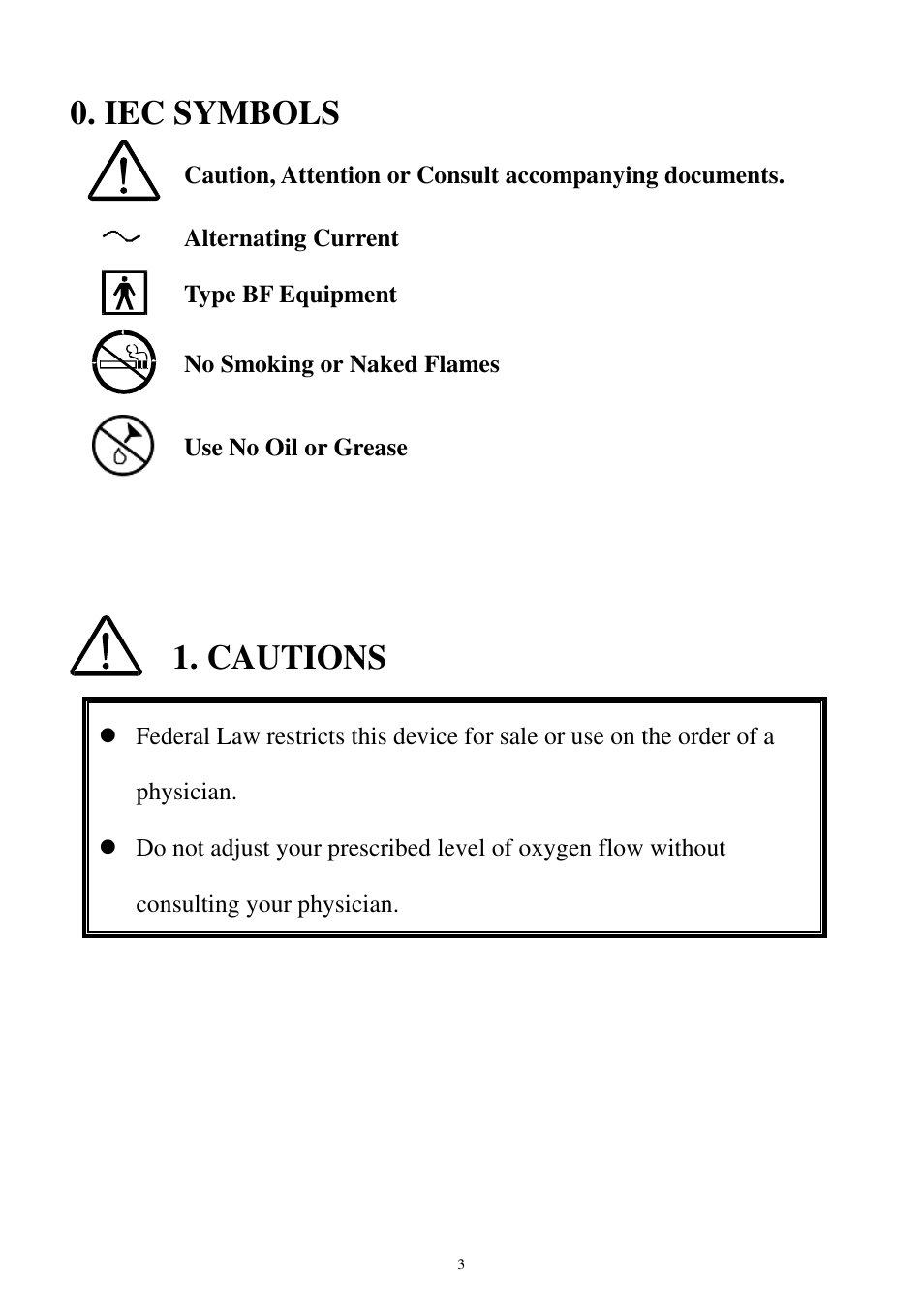 Iec symbols, Cautions | Pioneer Q150 User Manual | Page 4 / 17