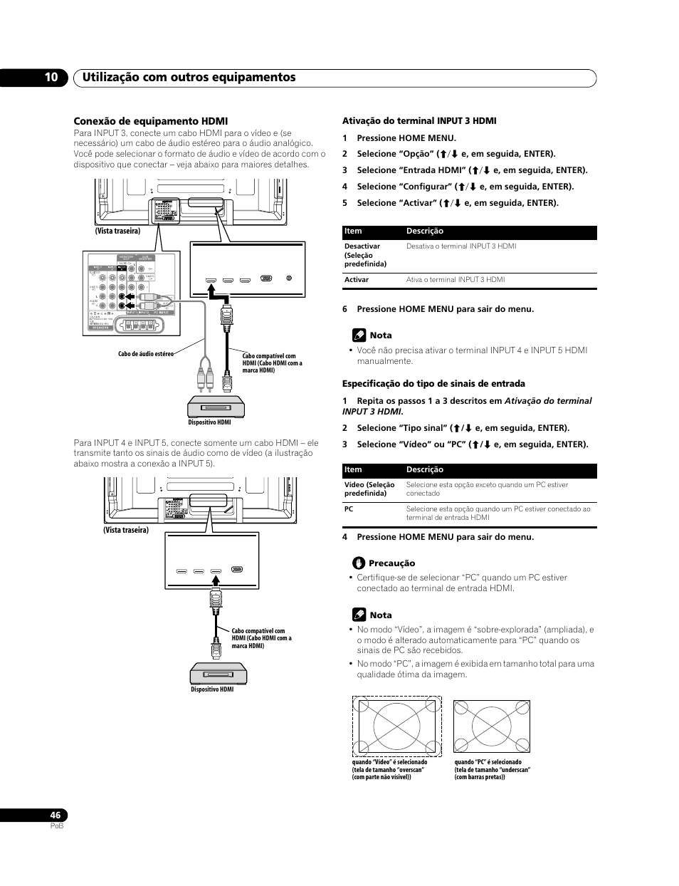 Utilização com outros equipamentos 10 | Pioneer PDP-428XG User Manual | Page 178 / 266